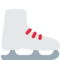 Ice Skate emoji on Twitter